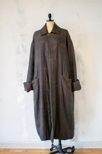 Vivienne Tam; Vintage Mud Silk Coat