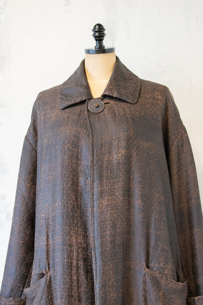 Vivienne Tam; Vintage Mud Silk Coat
