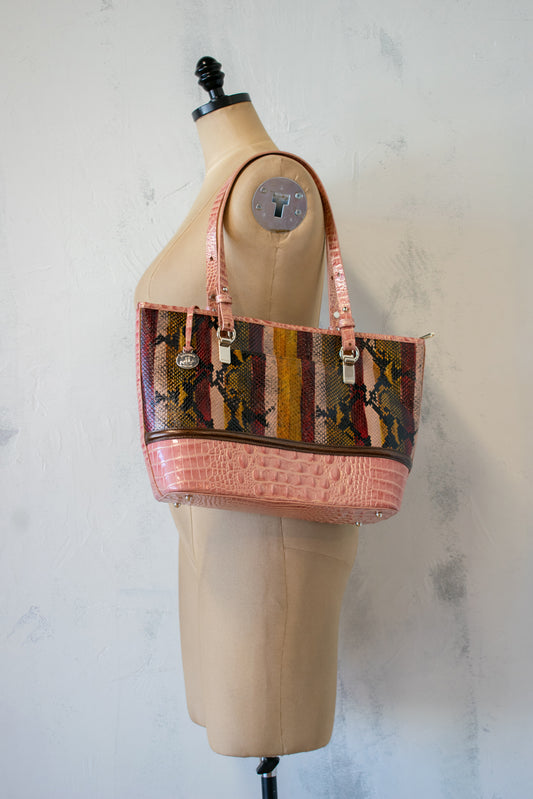 Brahmin Bag; Multi Boa Print