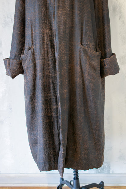 Vivienne Tam; Vintage Mud Silk Coat