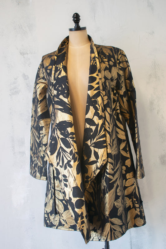 Bryn Walker; Exquisite Jacket in Black and Gold