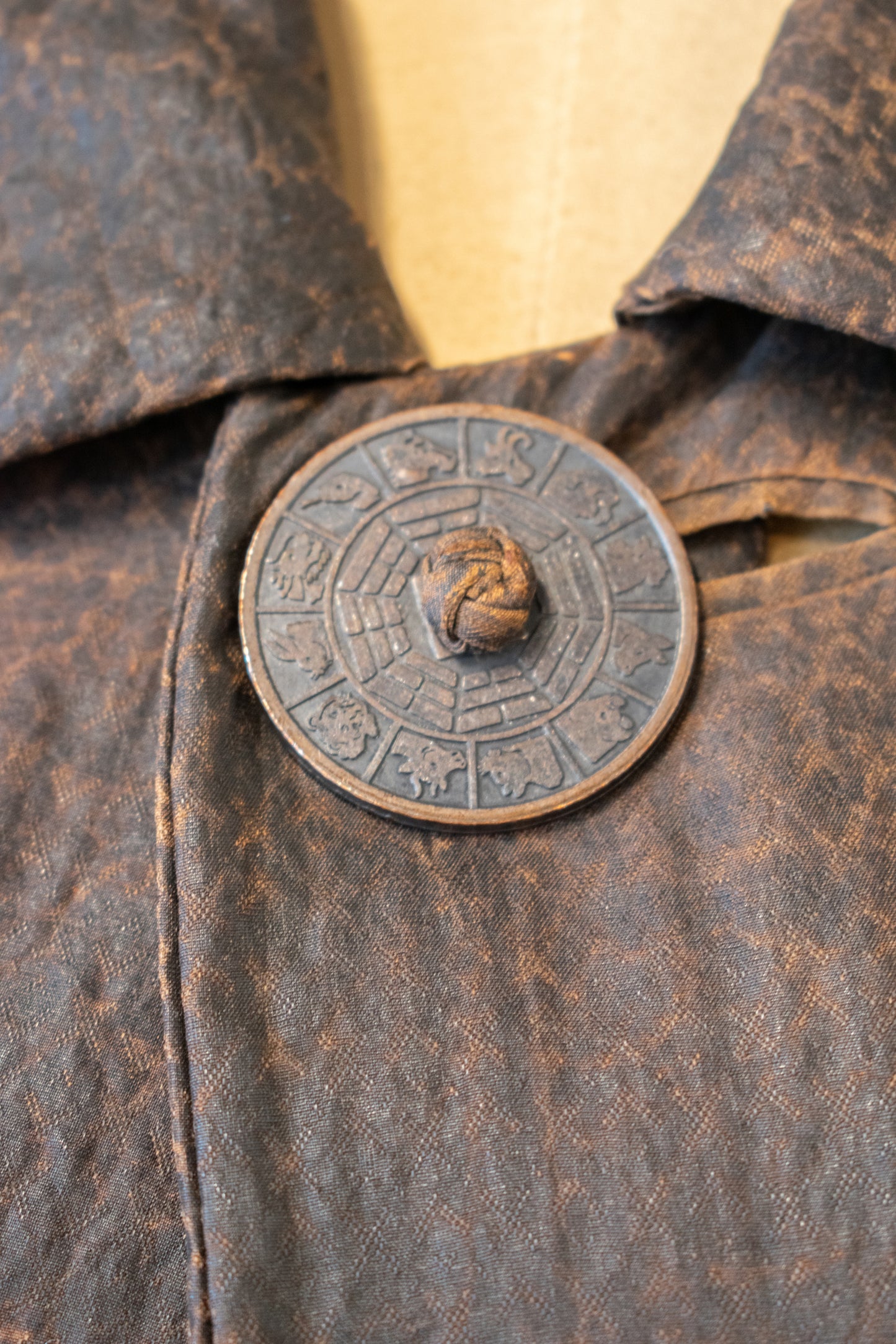 Vivienne Tam; Vintage Mud Silk Coat