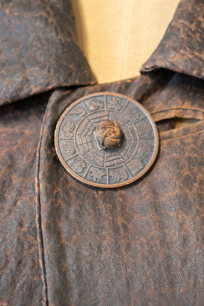 Vivienne Tam; Vintage Mud Silk Coat