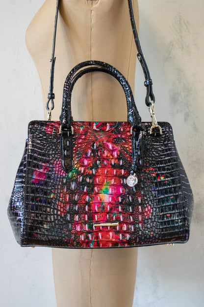 Brahmin Bag; Black and Multi