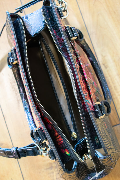 Brahmin Bag; Black and Multi