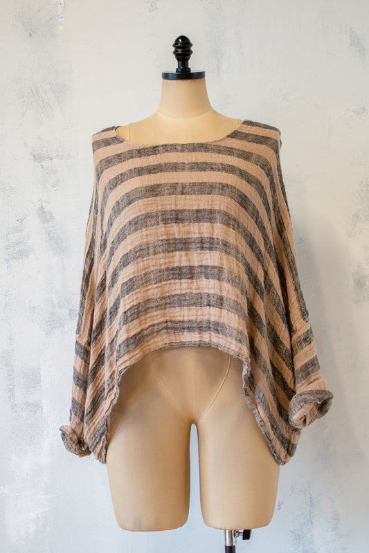 Camicia Gemma; Stripe Grano