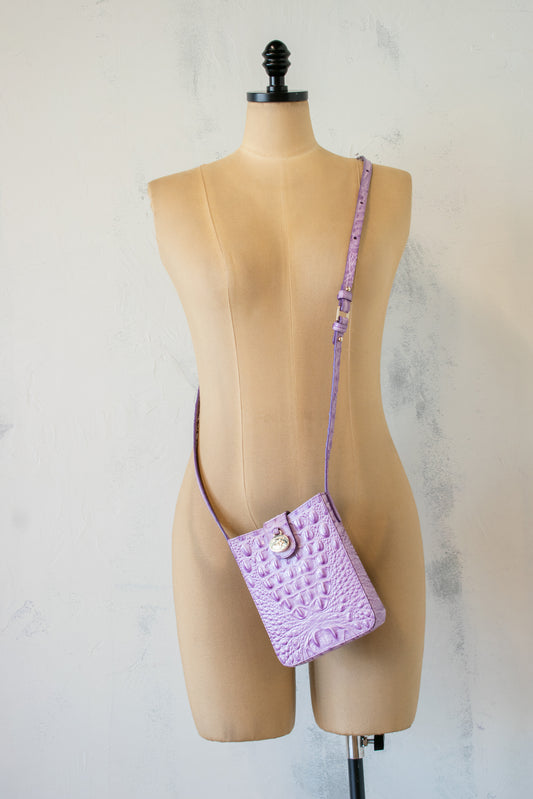 Brahmin Bag; Lavender Mini
