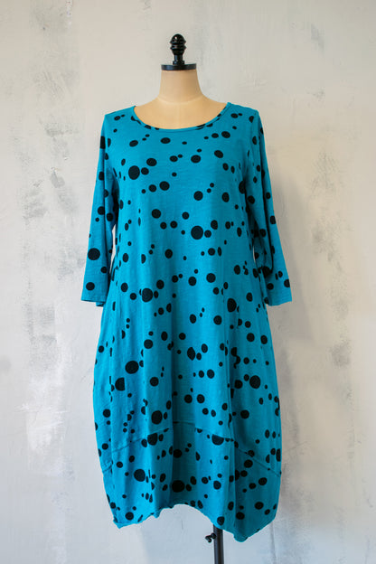 Prairie Cotton; Polka Dot Balloon Dress