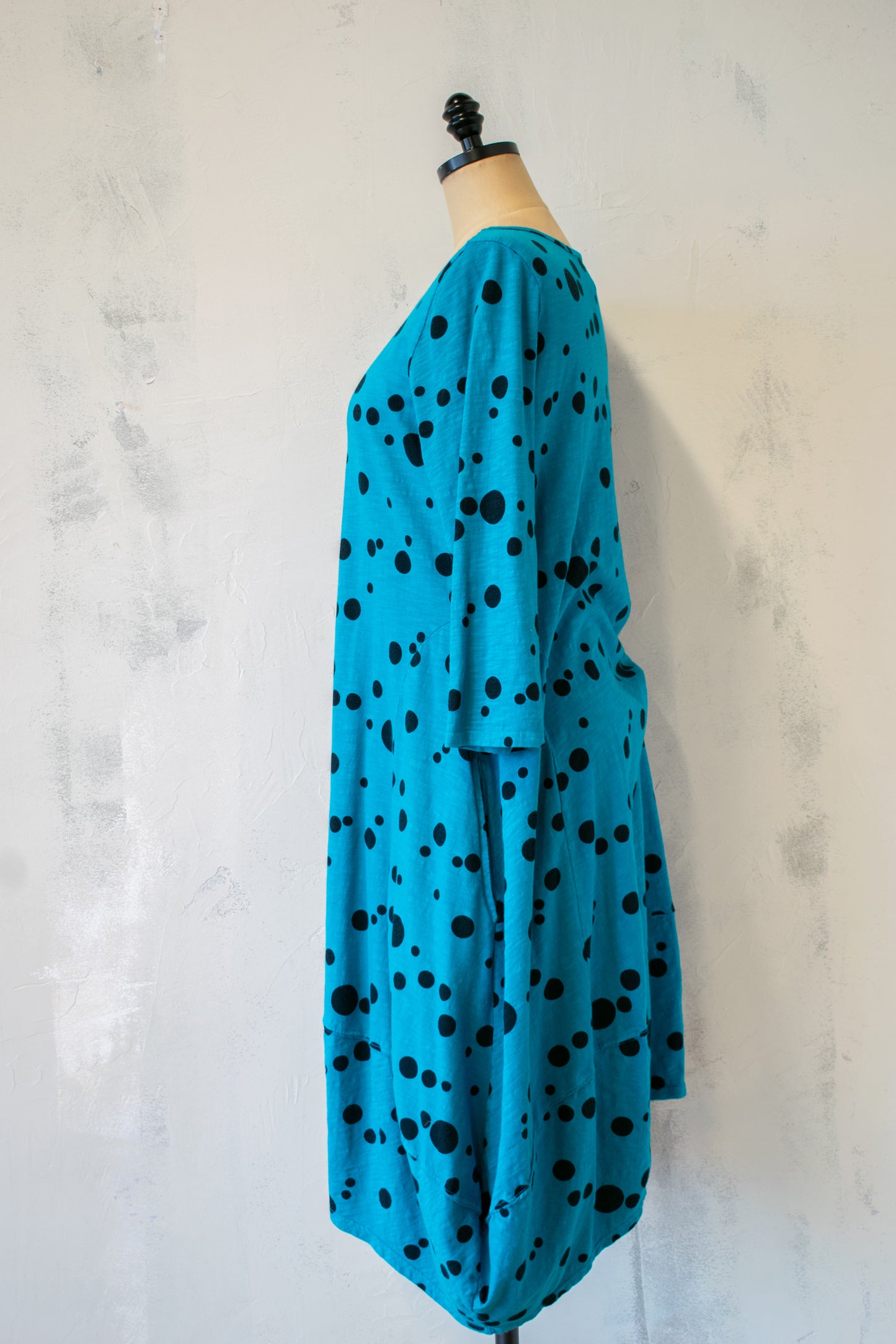 Prairie Cotton; Polka Dot Balloon Dress