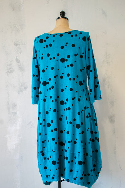 Prairie Cotton; Polka Dot Balloon Dress