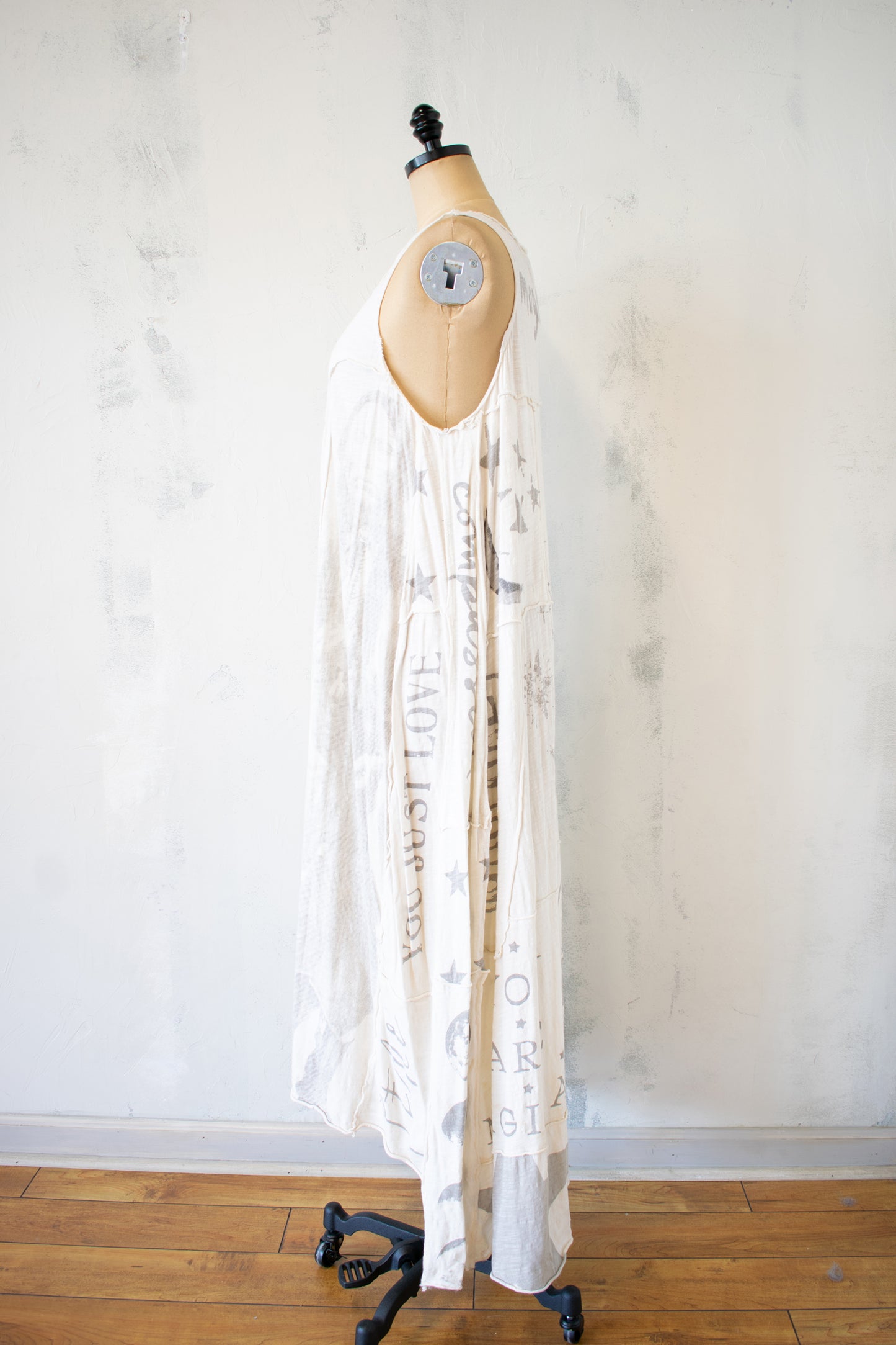 Magnolia Pearl Peace Patchwork Shift Dress