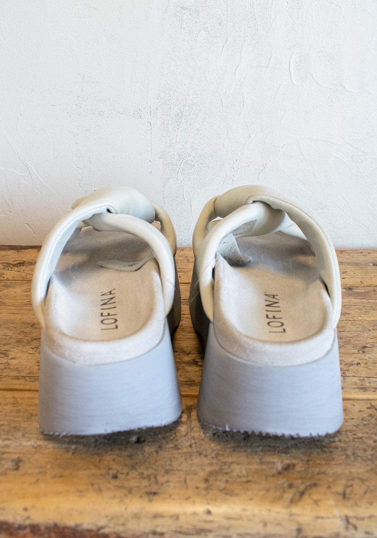 Latte Puff Weave Platform