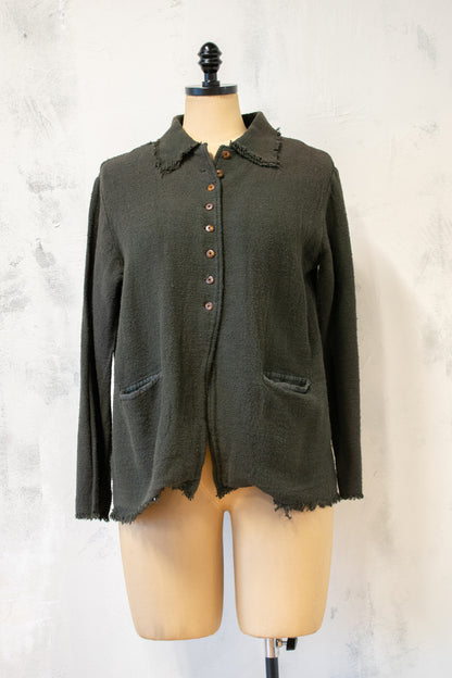 Krista Larson; Hand Woven Cotton Jacket