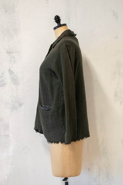 Krista Larson; Hand Woven Cotton Jacket