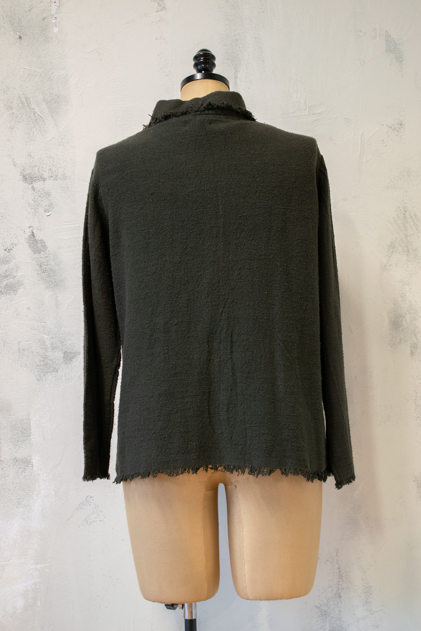 Krista Larson; Hand Woven Cotton Jacket