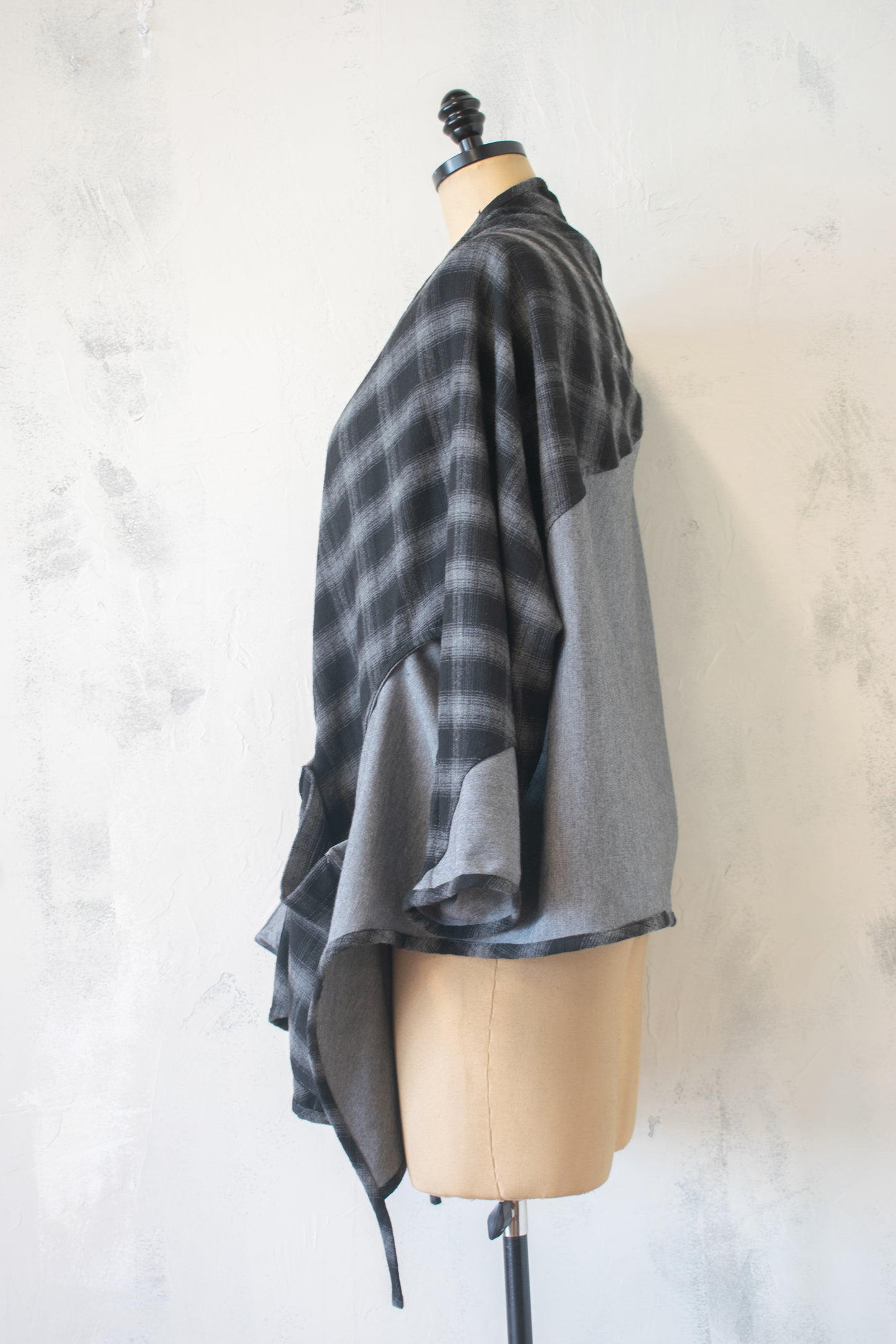 Kedem Sasson; Shawl Front Short Jacket