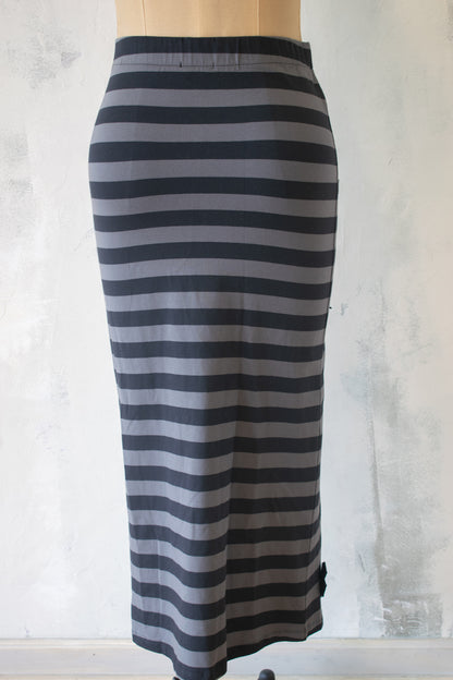 PLU; NWT; Grey Stripe Straight Skirt