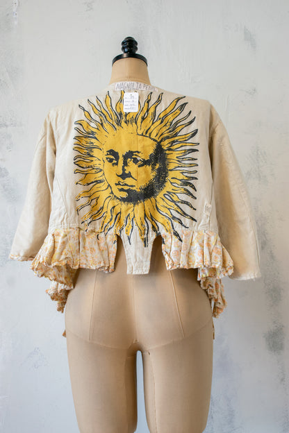 Magnolia Pearl; Peplum Jacket in All Seeing