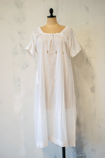 Magnolia Pearl, Shift Dress in Sheer Cotton