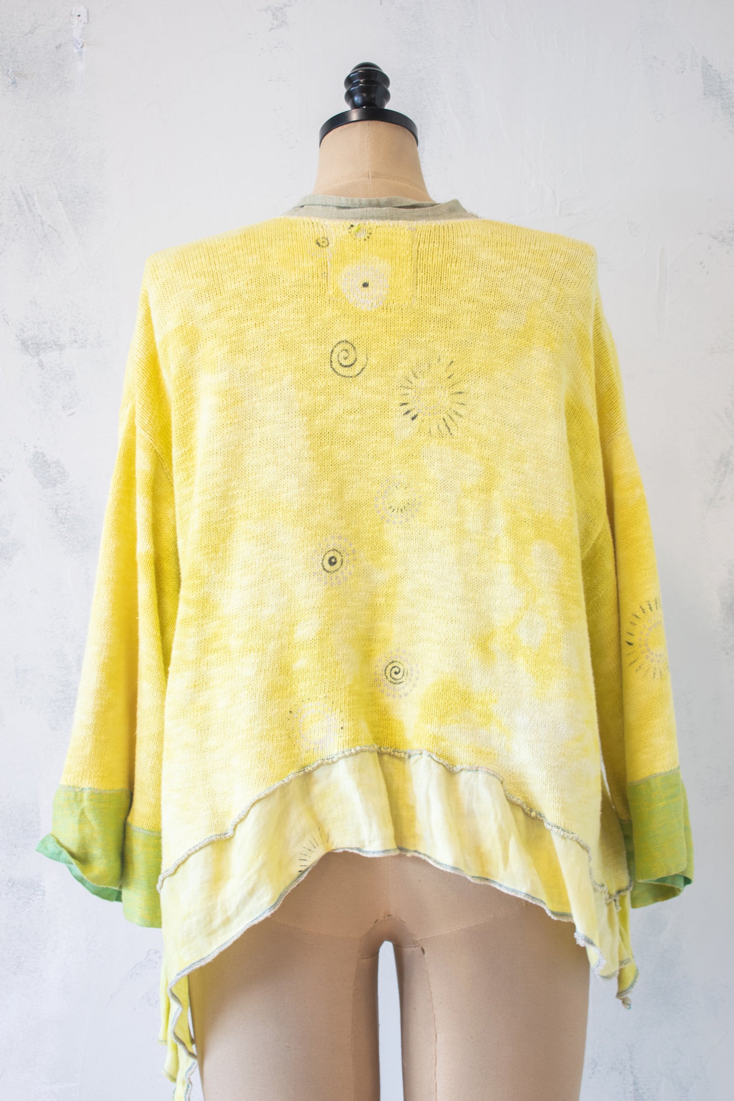 Roots and Wings; Lemon Cardigan