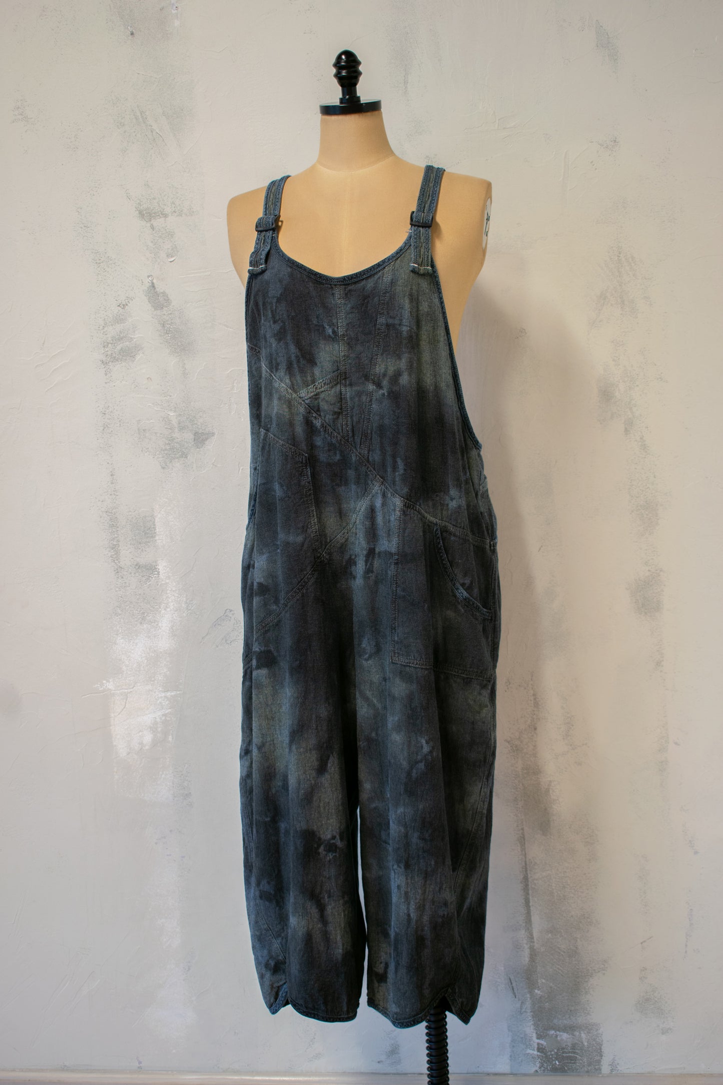 Cynthia Ashby; Denim Overalls