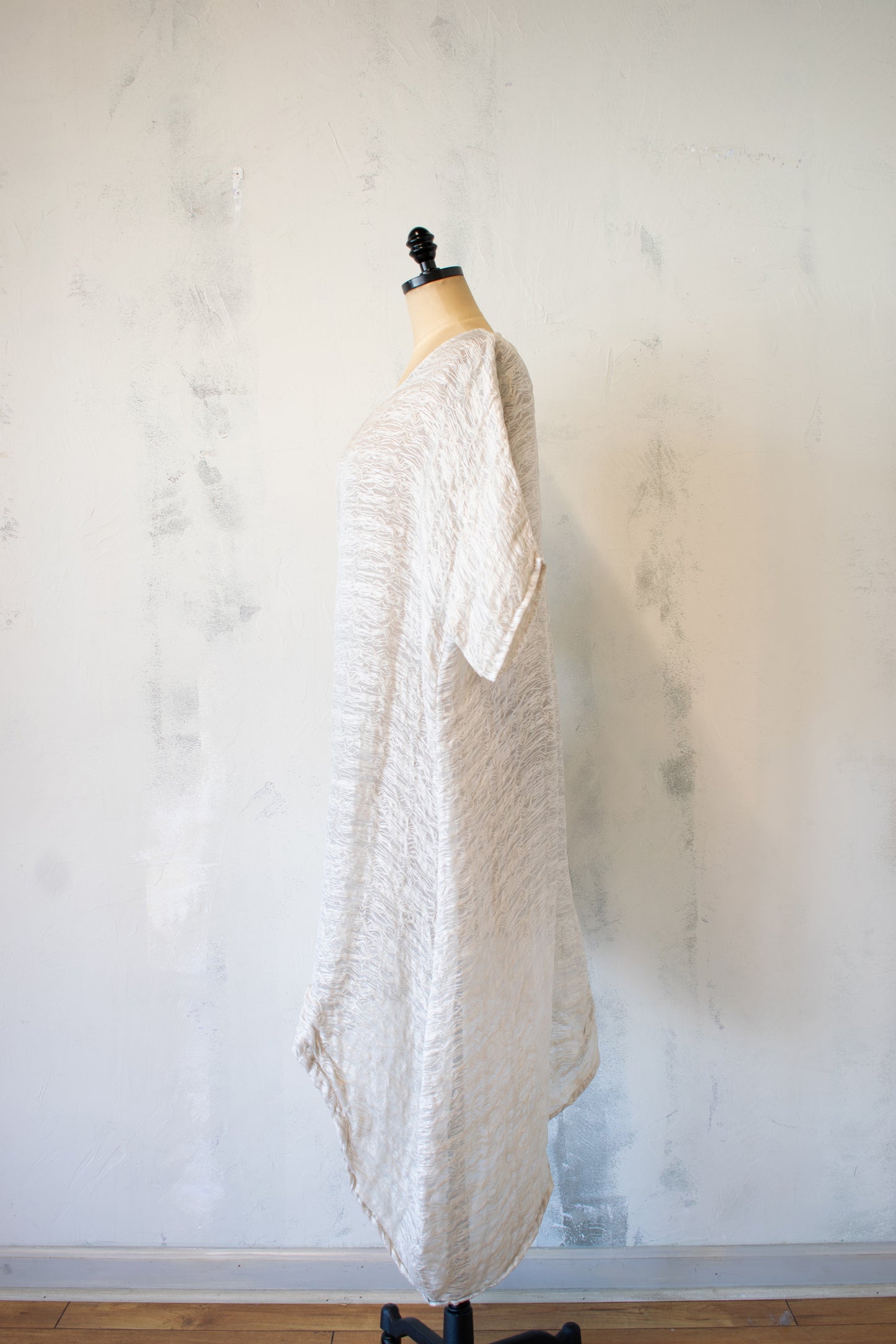 Krista Larson; Silk Rafia A Line Tunic Dress