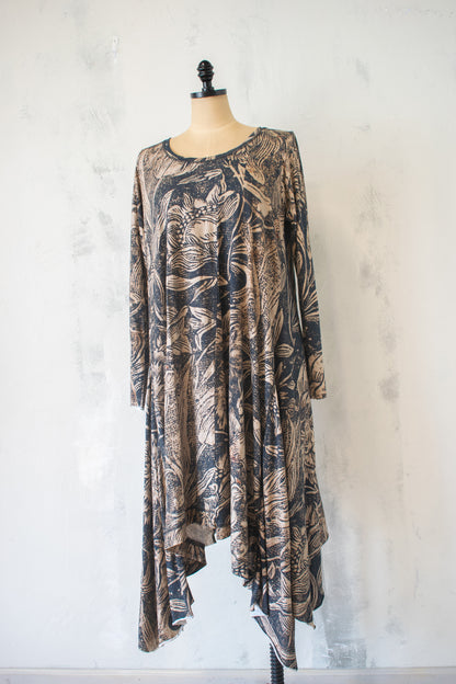 Krista Larson; NWT; Ballet Dress in Printed Cotton Jersey