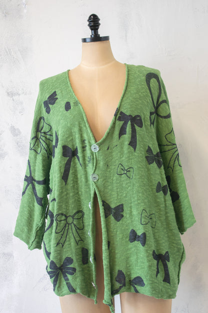 Paper Temples; Bow Cardi