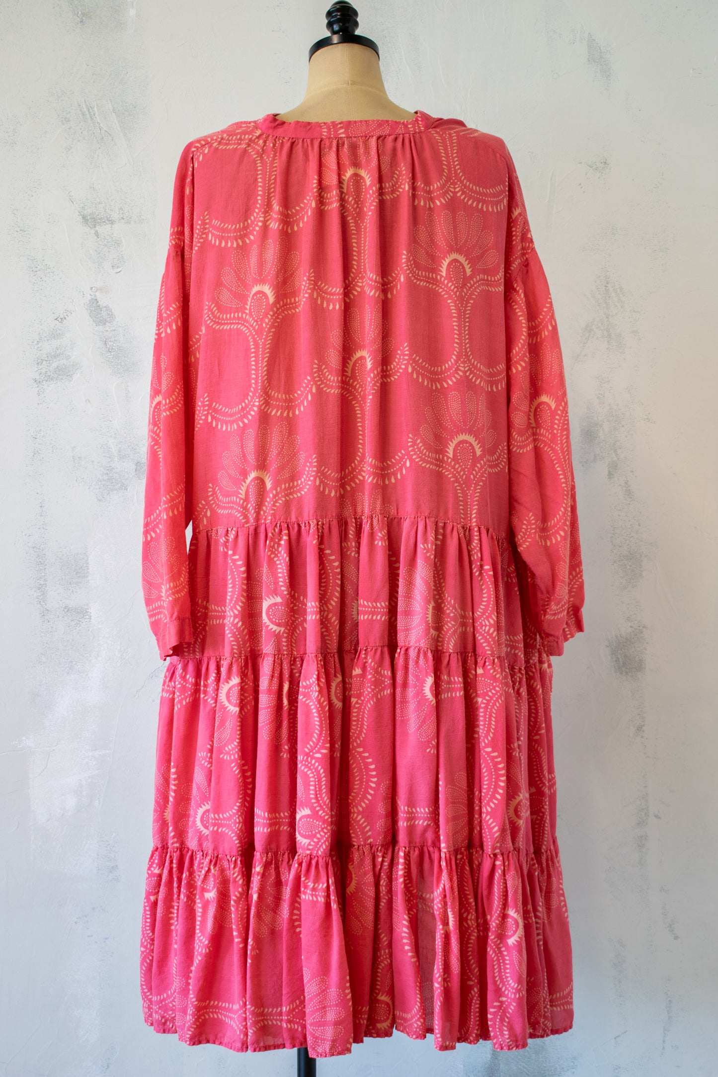 Krista Larson; Farm Dress in Pink Bandanna