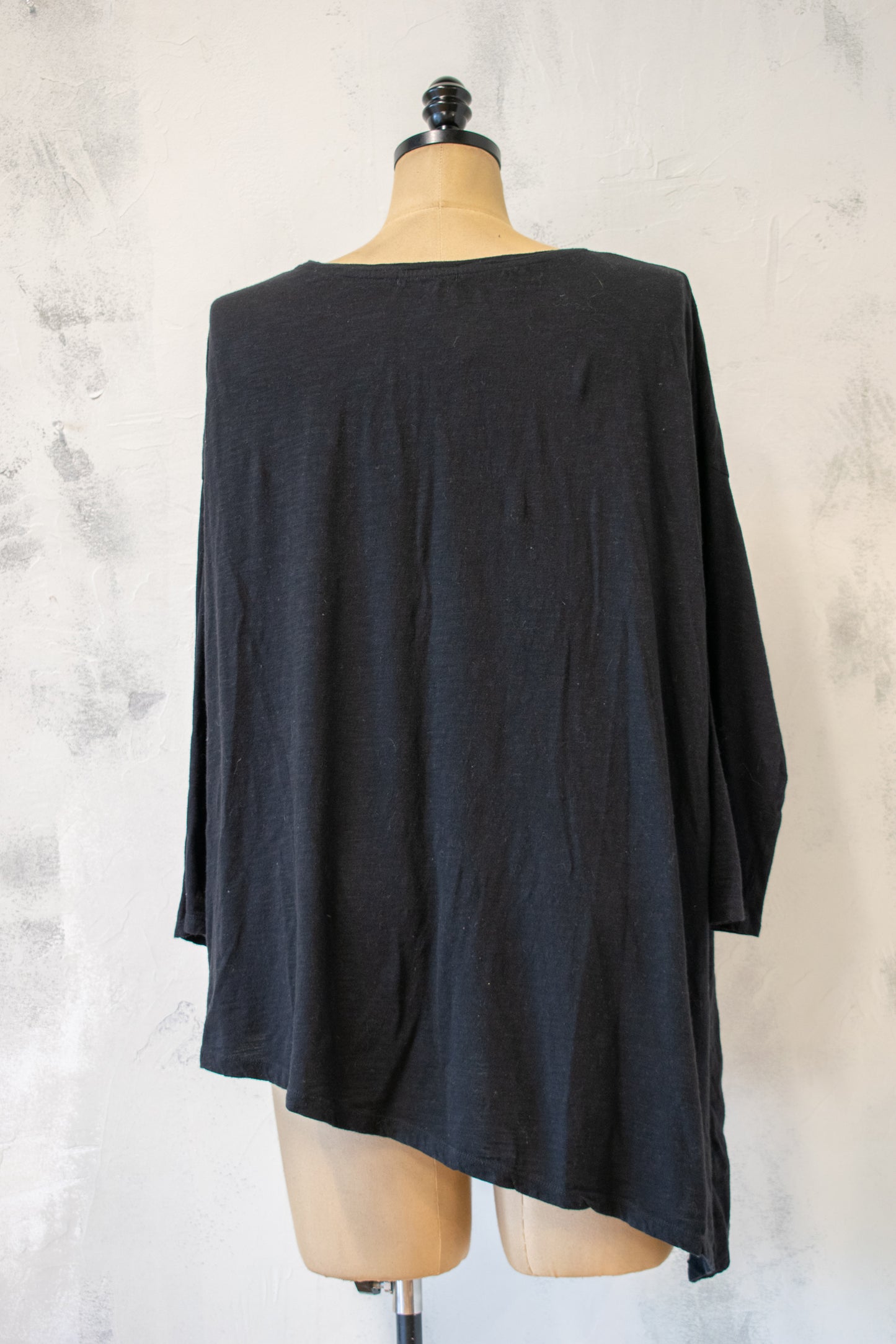 Krista Larson; Applique Asymmetrical Tee