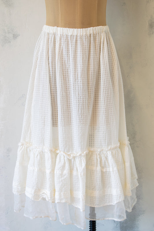 Krista Larson; Slip Skirt