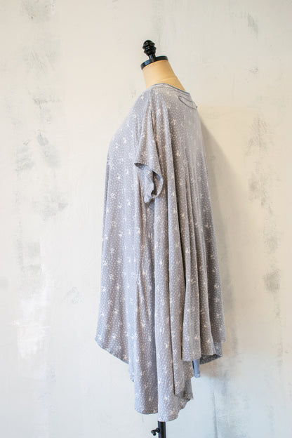 Magnolia Pearl; Floral, A-line, HI-Lo Tee