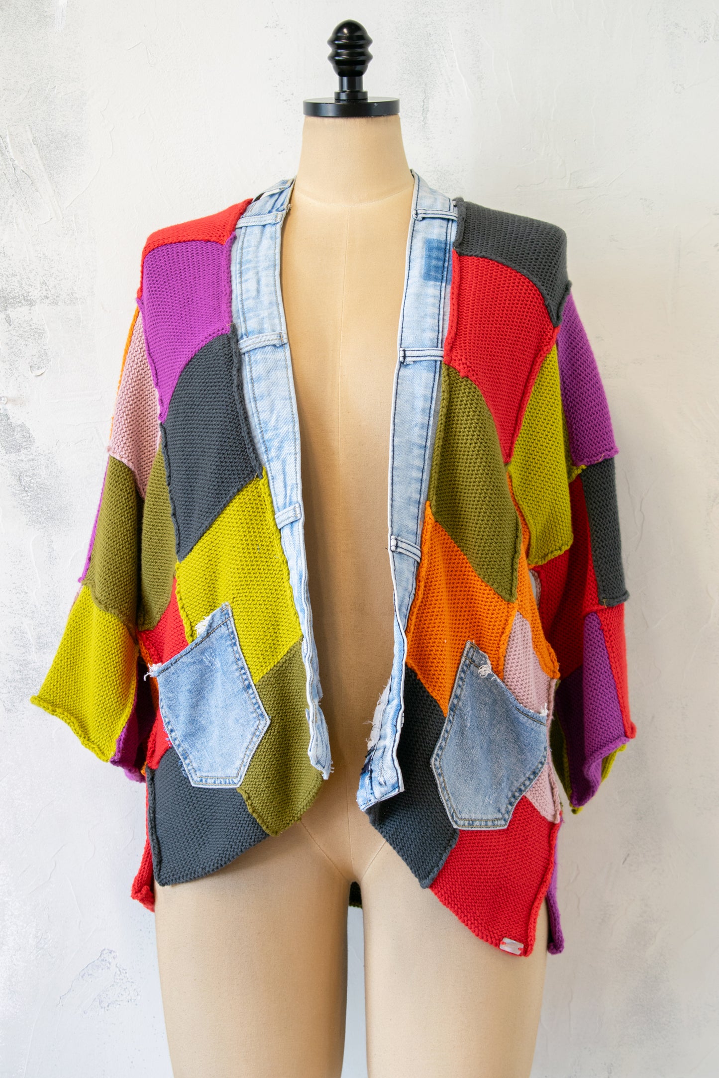 Shannon Passero Patchwork Cardigan