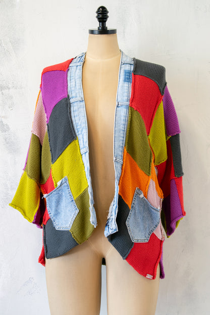 Shannon Passero Patchwork Cardigan