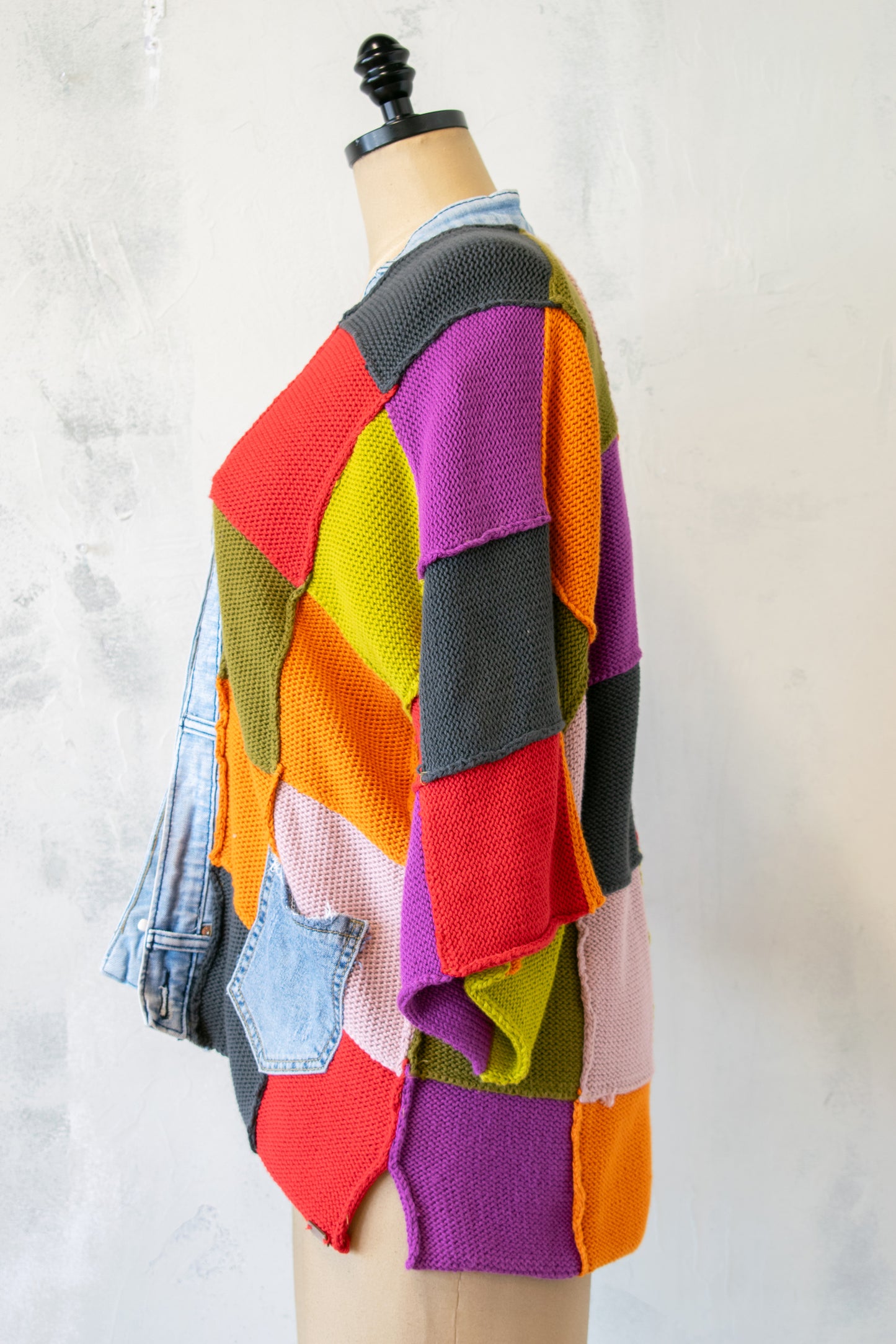 Shannon Passero Patchwork Cardigan