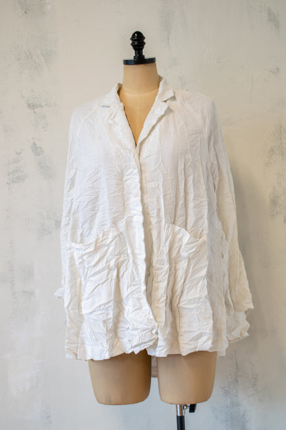 Baci; Crinkle Swing Jacket