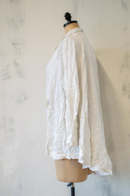 Baci; Crinkle Swing Jacket