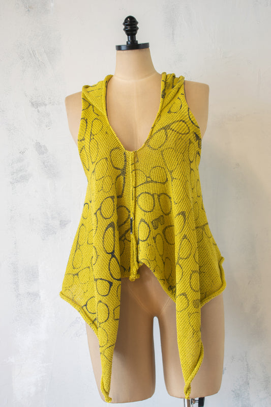 Paper Temples; Hooded Pullover