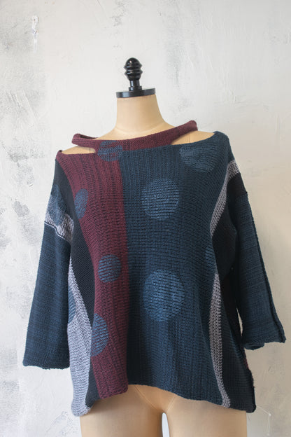 Paper Temples; Multi Sweater