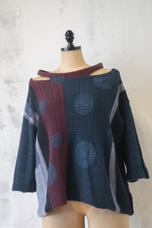 Paper Temples; Multi Sweater