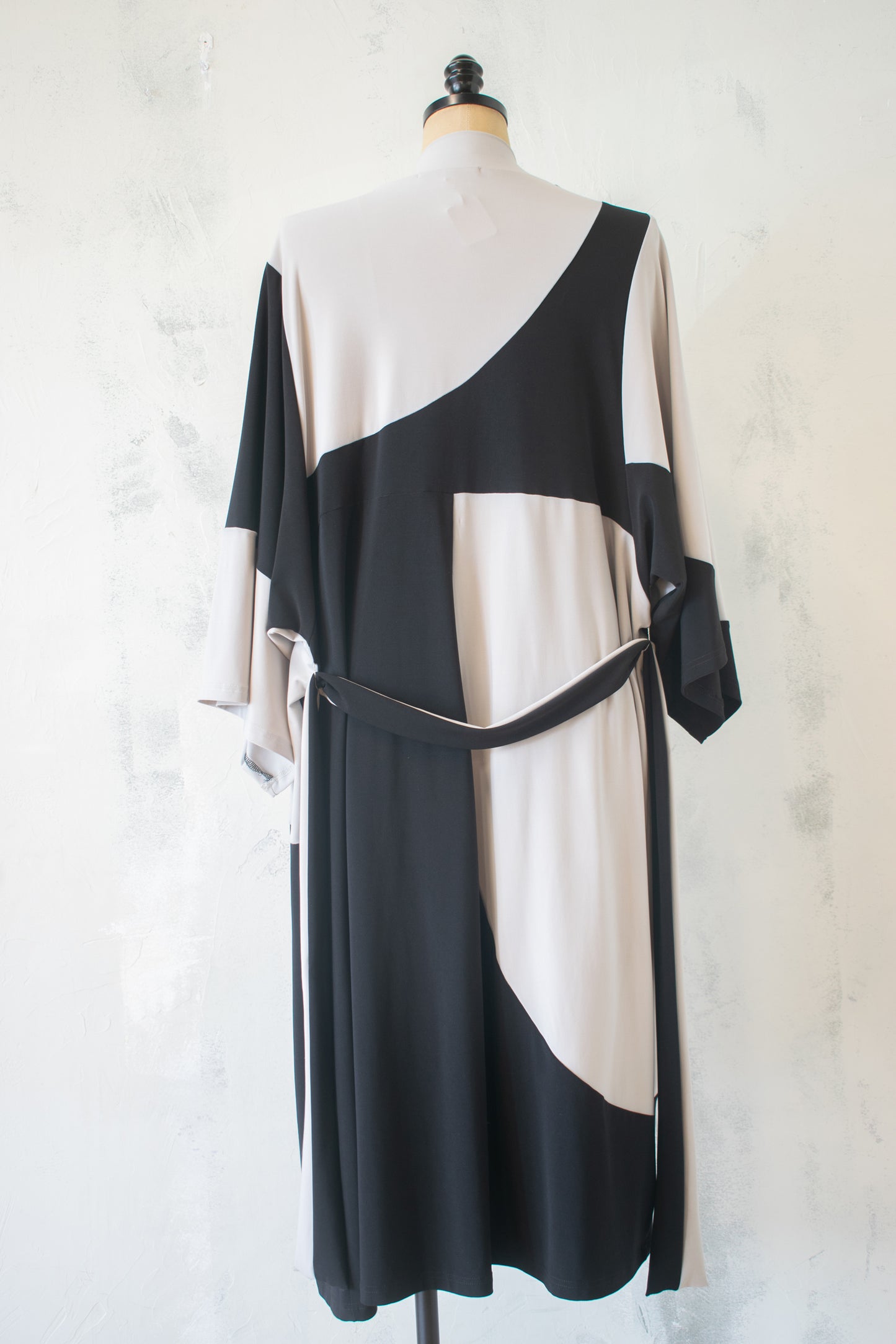 Sympli; Two Tone Open Front Duster