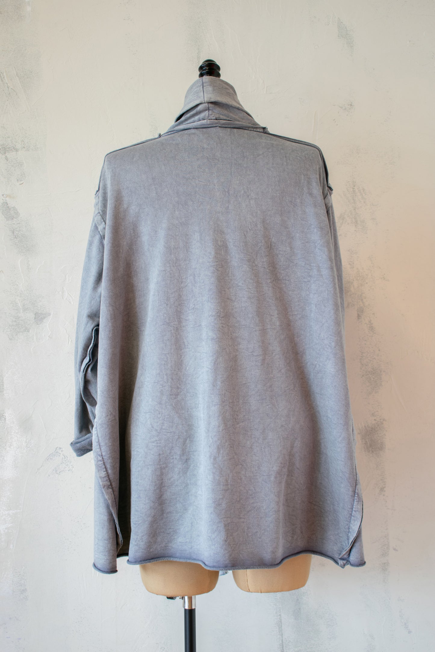 Krista Larson; Billowy Cardigan in Grey
