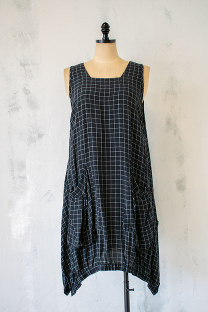 Dress to Kill; Windowpane Tunic Dress