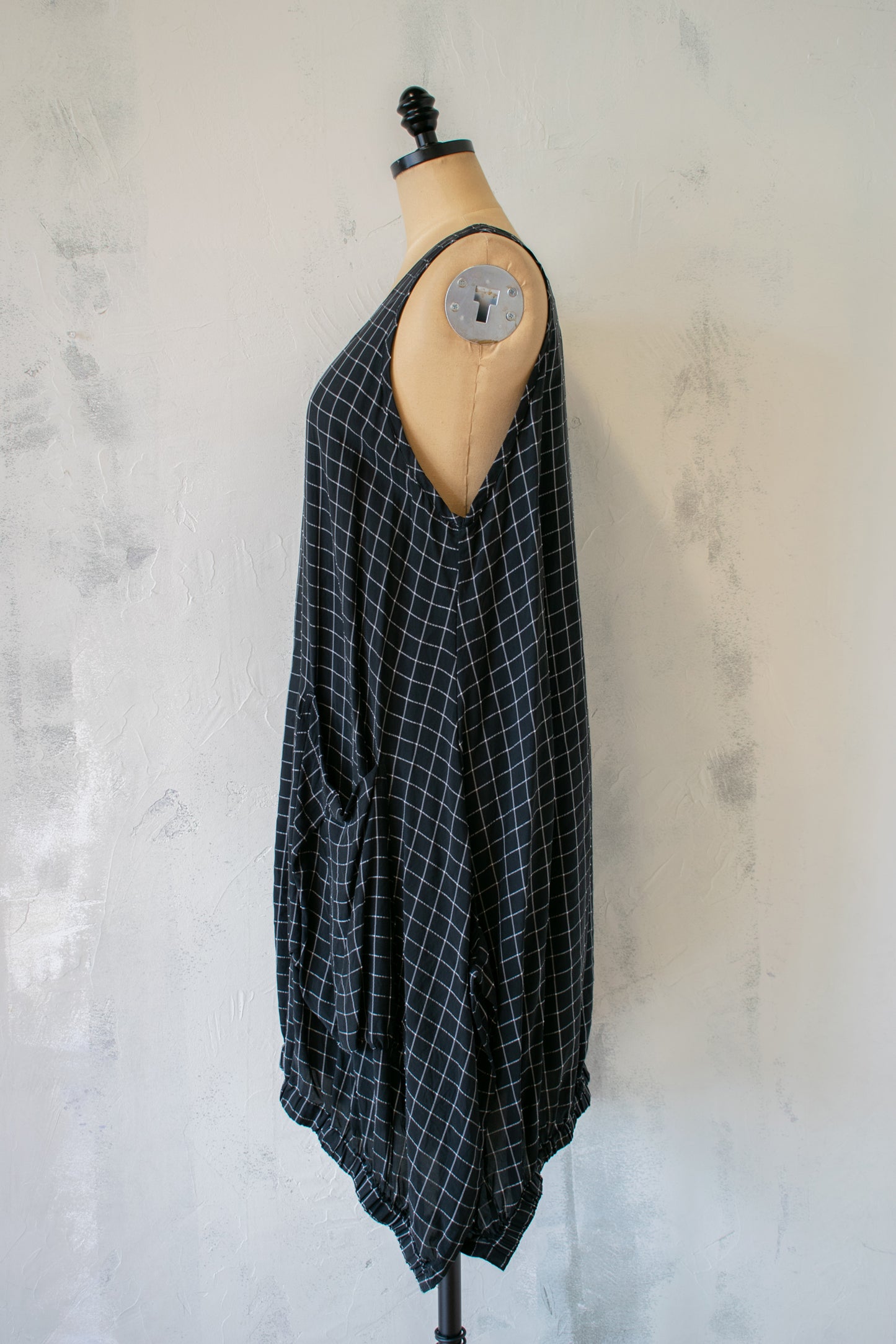 Dress to Kill; Windowpane Tunic Dress