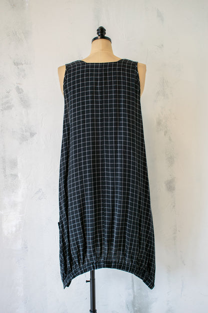 Dress to Kill; Windowpane Tunic Dress