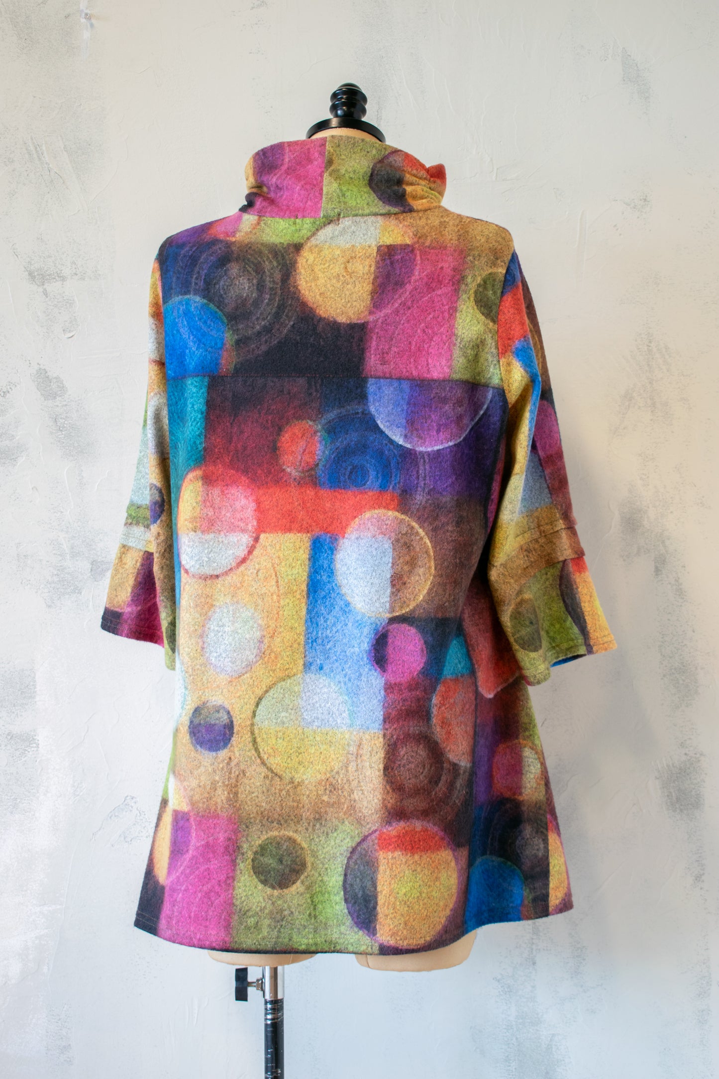Damee; Fleece Pullover Tunic