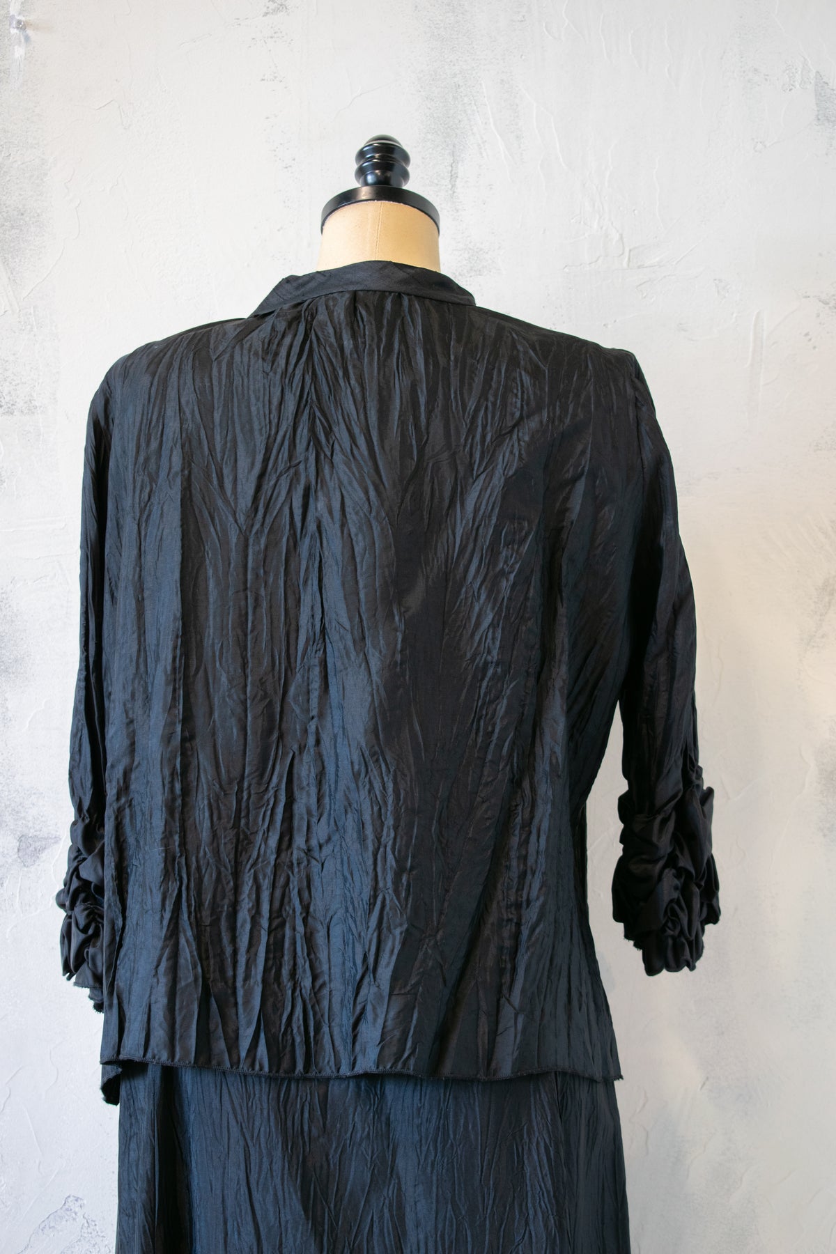 Black Crinkle Jacket