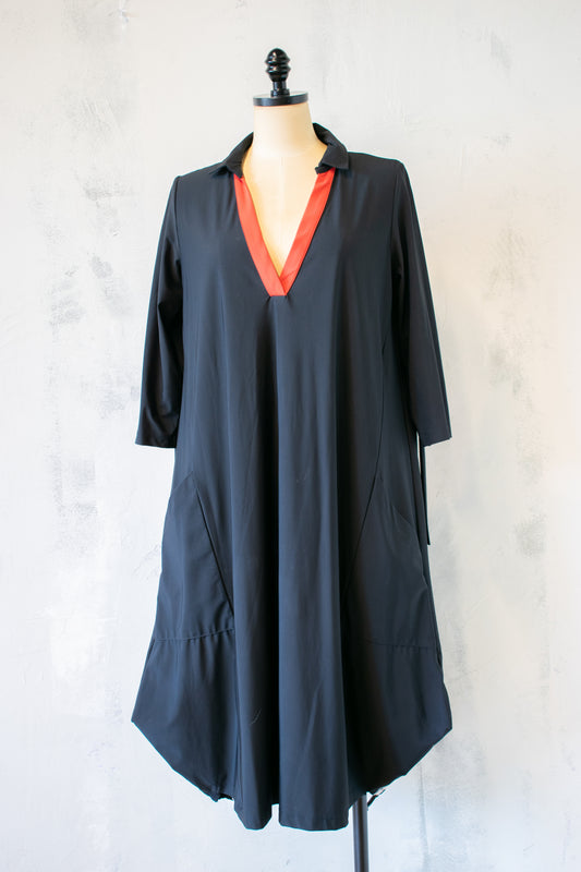 Tekbika by Alembika; V-Neck Tunic Dress