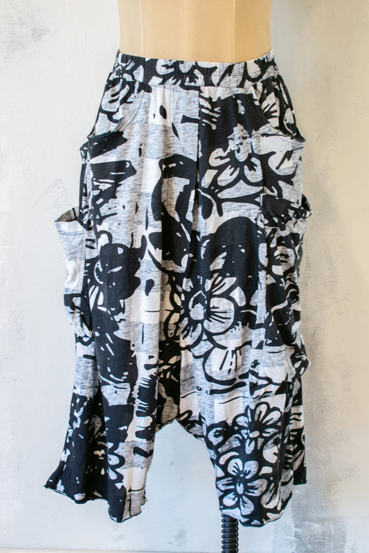 Rundholz, Black Label; Drop Crotch Graphic Pant