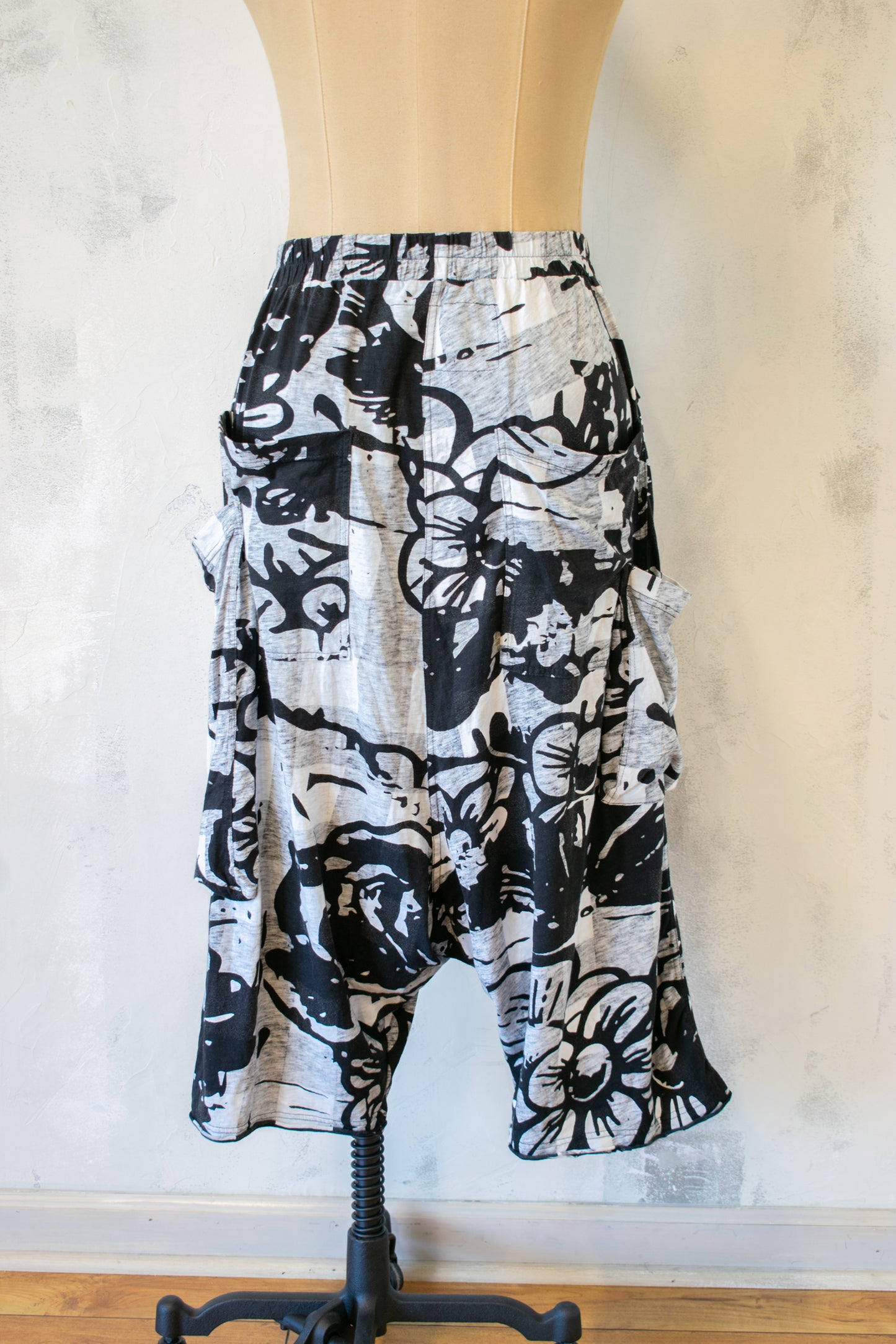 Rundholz, Black Label; Drop Crotch Graphic Pant